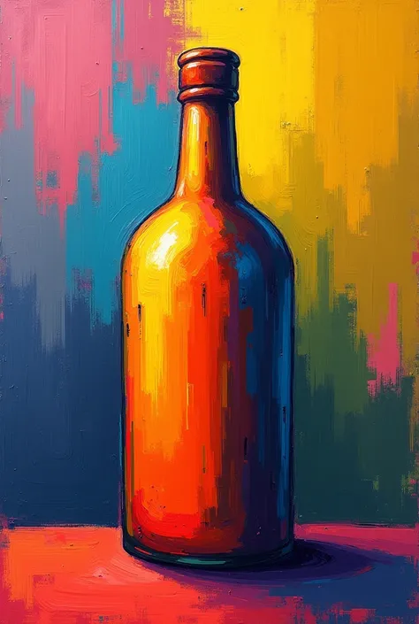 Fauvisms work of a bottle

