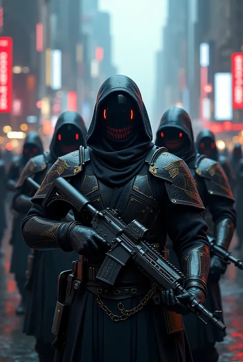 Cyberpunk 2077 concept ottoman empire soliders