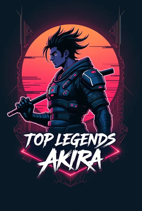 I want to create game logo name is Top Legends Akira