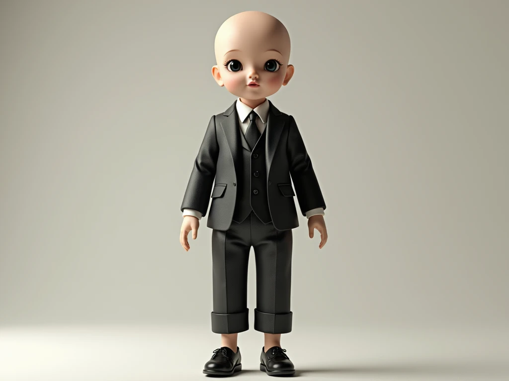 doll in a suit