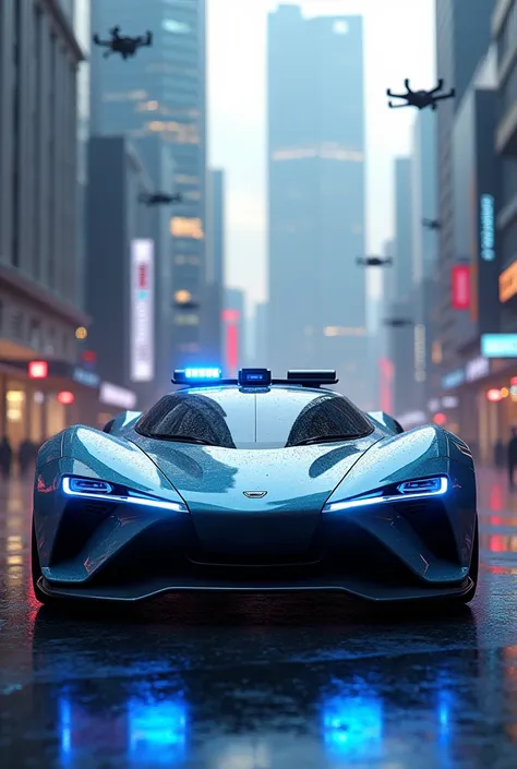 Police car 2030 poland