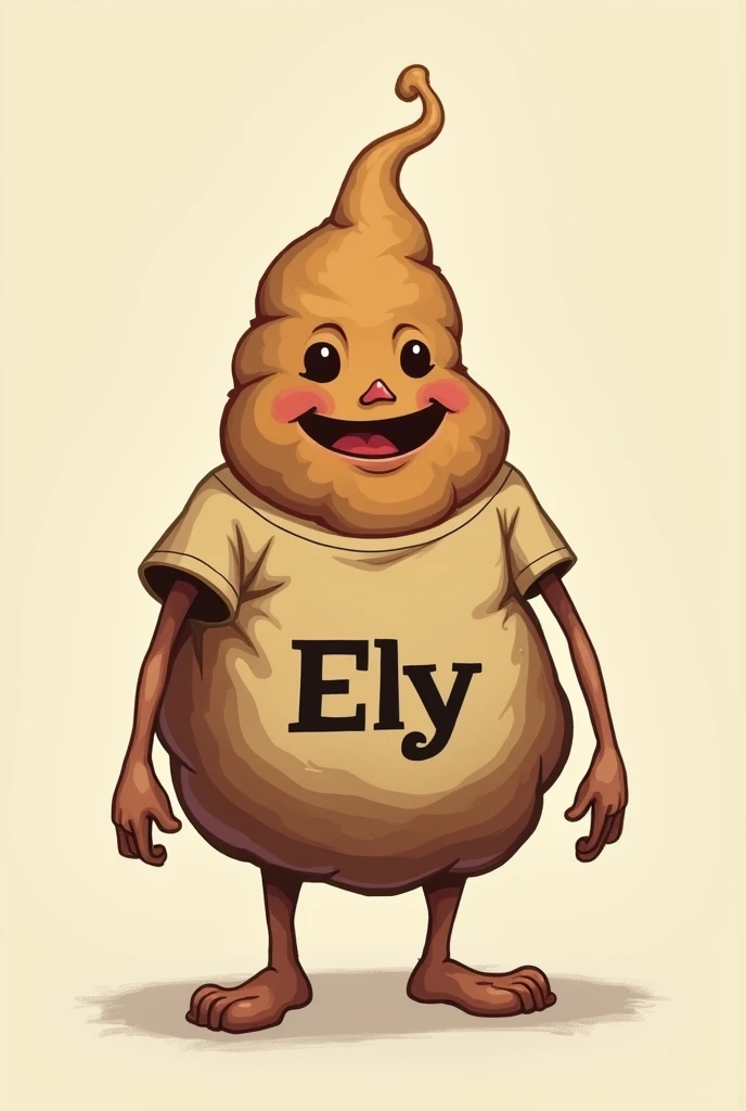 Dessine une merde avec un tshirt ely