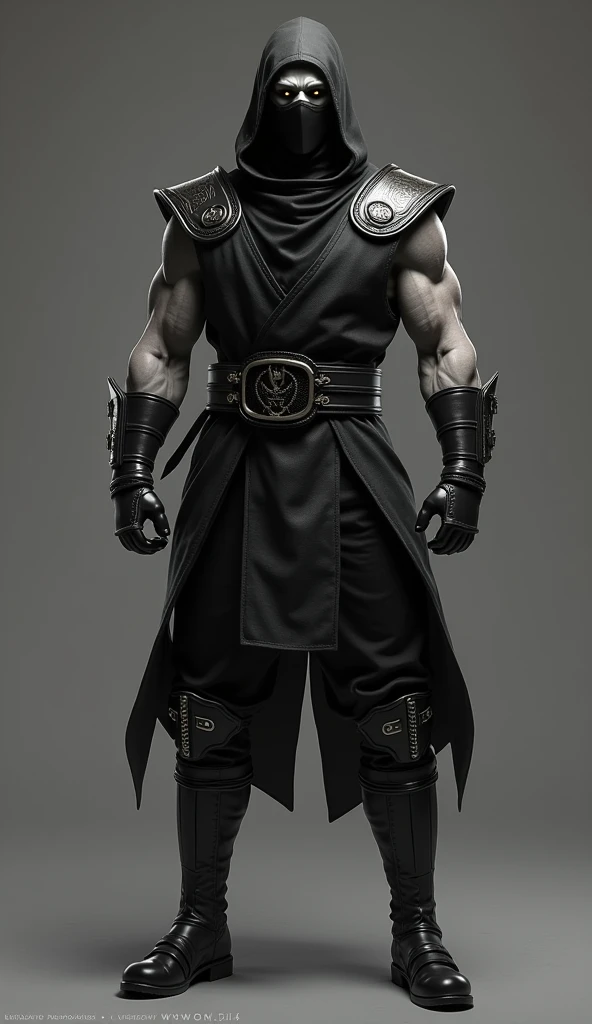  Noob Saibot is an iconic character from the Mortal Kombat series ,  known for his dark and deadly appearance a .  Here is a detailed description of his physique and classic costume :

physical:

Height and Size:  He is tall and has a muscular figure ,  bu...