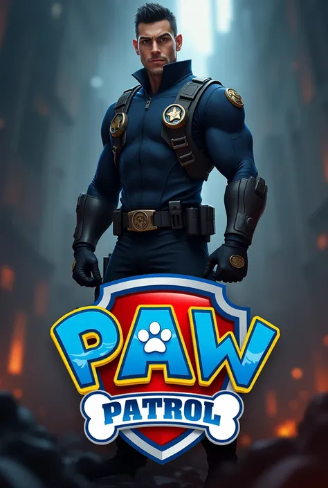 The name Dorian Patrol over the Paw Patrol logo