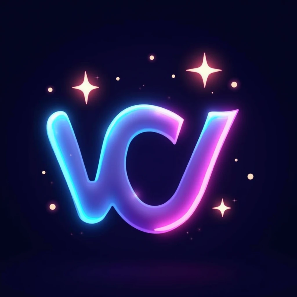 To create a logo for "WoohooClick" that conveys joy, excitement, and a neon touch, here are some suggestions and descriptions for the design:

Logo Concept:
Fusion of the Letters "W" and "C":

The letter "W" can be stylized so that its ends rise, resemblin...