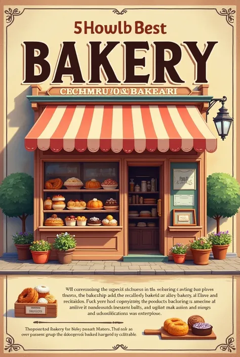 Bakery flyer