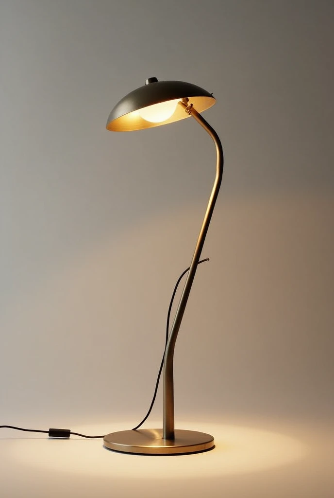 From the CRUTCH LAMP, make a lamp that looks the same as that but is different, with the same features. 