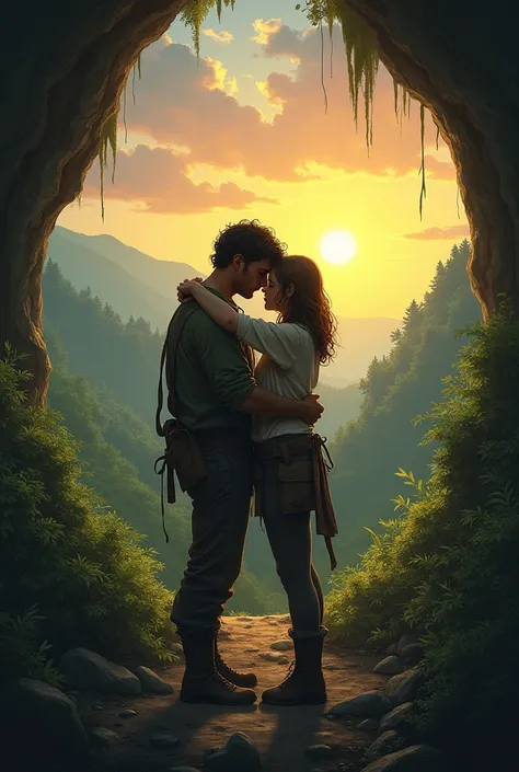  After hours of tension ,  they managed to get out of the cave and ran without stopping until they left the forest.  When the sun finally rose ,  they embraced each other in relief ,  but they swore never to go back there .  They decided to keep the story ...