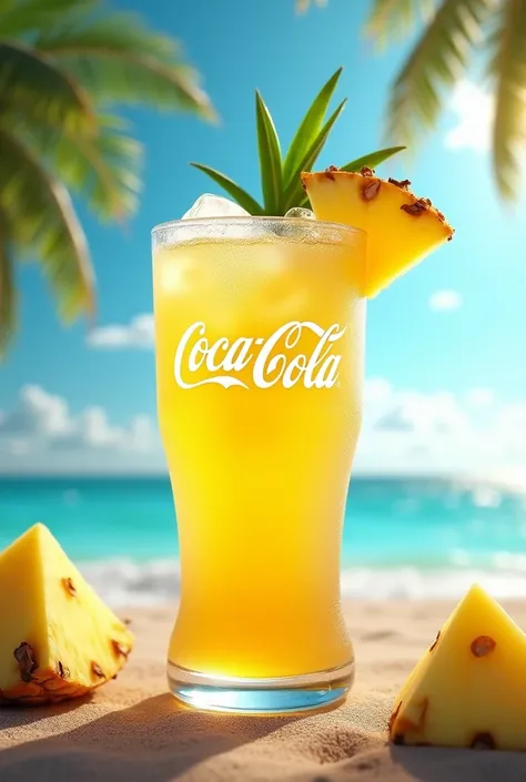 Coca Cola pineapple drink