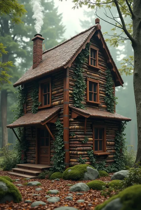 a house made of books