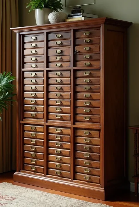 drawer cabinet with 30 divisions