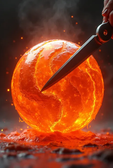 Send me a picture of a Molten 5000 volleyball ball cut with scissors, with no extra design only the cut Molten 