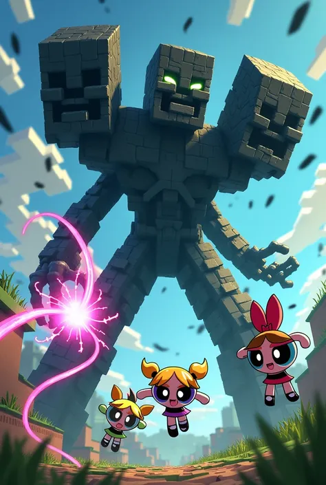 The powerpuff girls vs Wither storm 