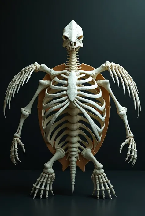 Skeleton turtle