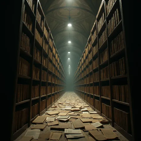 An inside view of the Vaticans secret archives ,  with thousands of classified documents and one clearly labeled “The Ultimate Purpose”.
