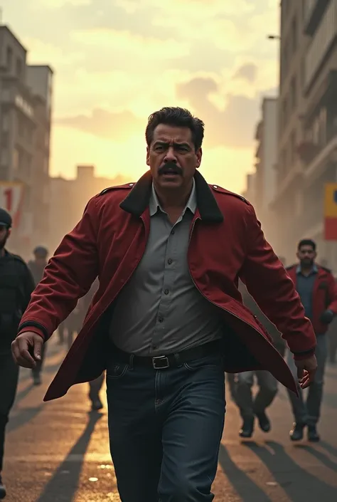 Maduro fleeing Venezuela 
