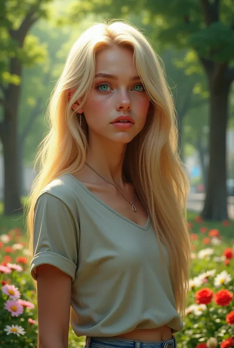 REAL TEENAGER ABOUT , FULL BODY, TURQUOISE EYES, LONG BLONDE HAIR, SERIOUS LOOK, IN A SQUARE WITH GREEN TREES AND FLOWERS
Abrir en Google Traductor
•
