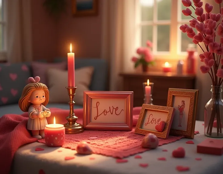 Realistic Valentines Day full hd 8K knick-knacks 