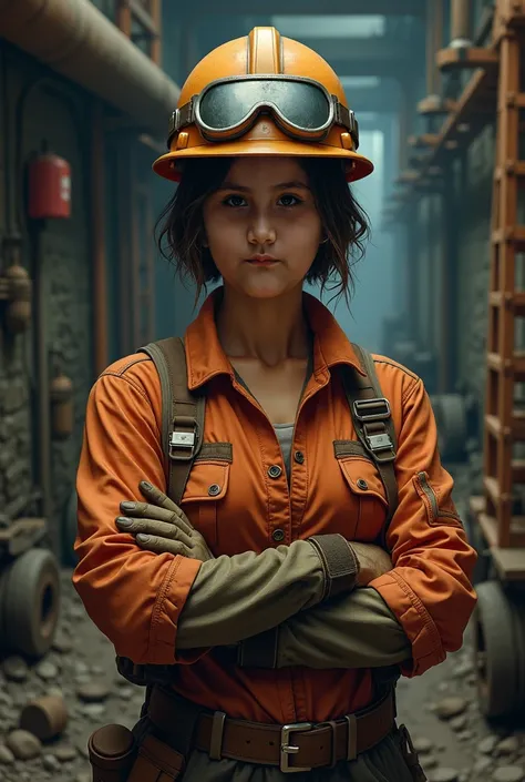 Projecting a 25-year-old female mining engineer 