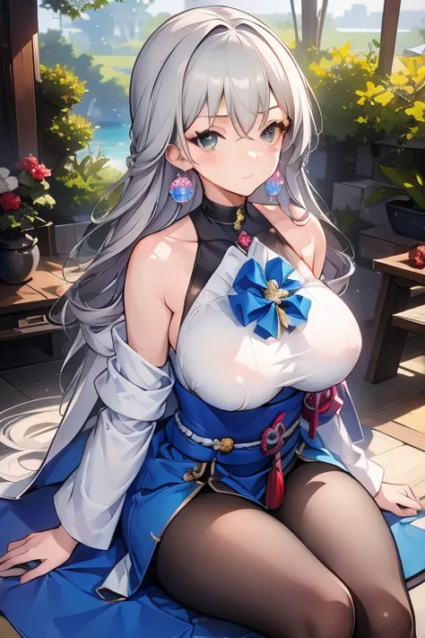 (masterpiece), Best Quality ,  expressive eyes ,  Perfect Face , 1girl,
Big breasts, H Cup, Nice Breasts ,  beautiful , Gorgeous, Japanese Cartoons,girl, Lola , 
 Even if clothing covers，Visible nipples, Mount Bronia ,
1girl,
 unique ,
earrings,
 long hair...