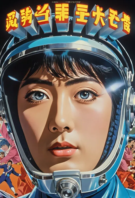 Manga characters, 1970s comic art , 1970s Japanese TV show monster, detailed Digital Paint, bright color, dynamic composition , Dramatic lighting, vintage aesthetics , ( top quality,4K,8k, high definition ,masterpiece:1...