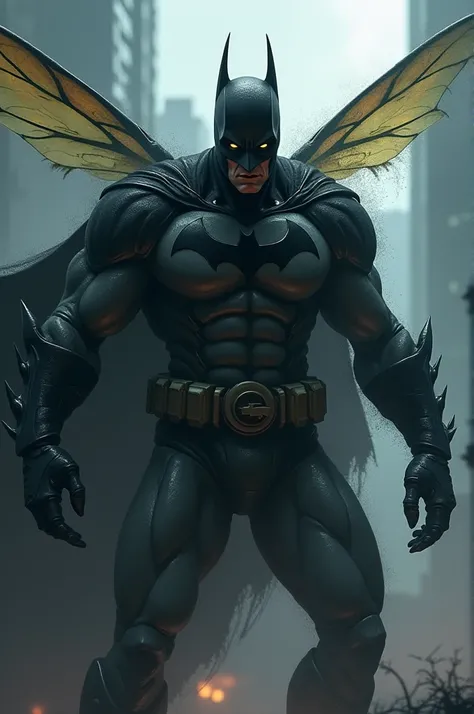 Batman transformé en monstre de guêpe