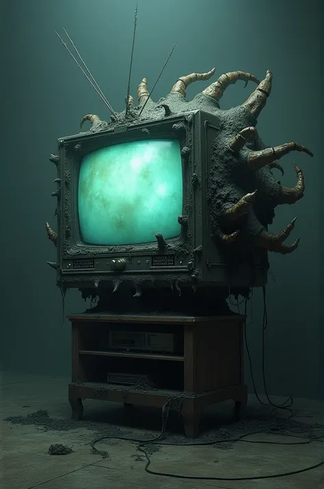 Transforme ma télé en monstre répugnant