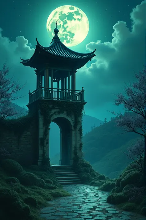 Noksaek, Moon, Bell Tower, Vine