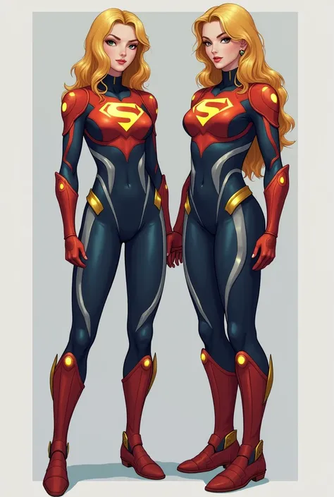 For D. Solaris, the daughter of Superman (Clark Kent), a more practical and modest suit design can retain iconic elements while reflecting her unique identity. Here’s an idea for a redesign of her hero suit, blending the essence of Superman with a modern, ...