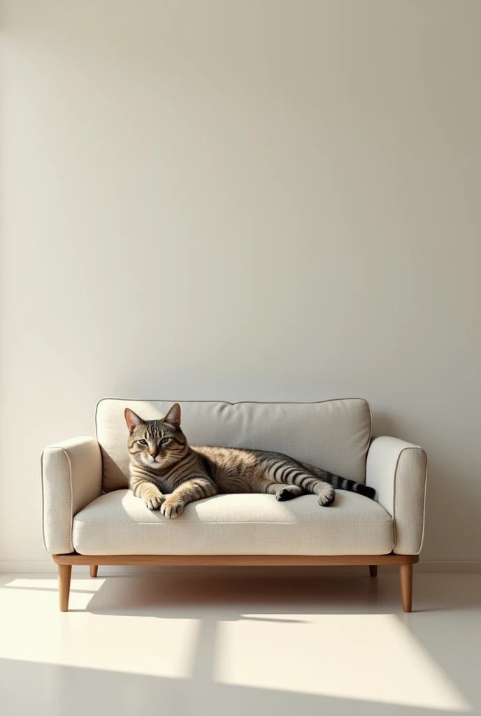 Bare cat couch 

