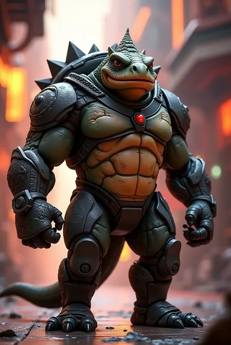 Grunt (mass effect) in pixar style 