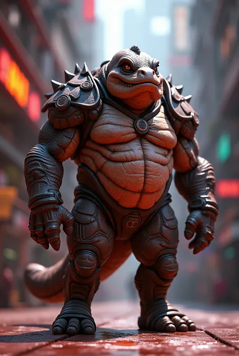 Grunt (mass effect) in pixar style 