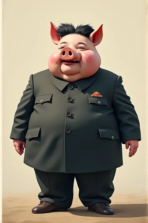 Pig Kim Jong-un