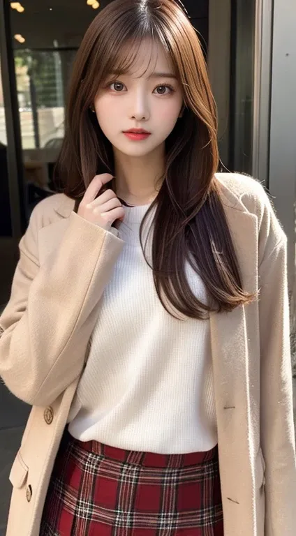  top quality, masterpiece 、  actual photo 、  Worlds Most Beautiful Women、 slender 、 princess、  Perfect Beautiful Face  、 perfect and beautiful eyes  、   perfect and beautiful double eyelids  、  Fashion Model  、  medium hair 、 straight hair、  light brown ha...