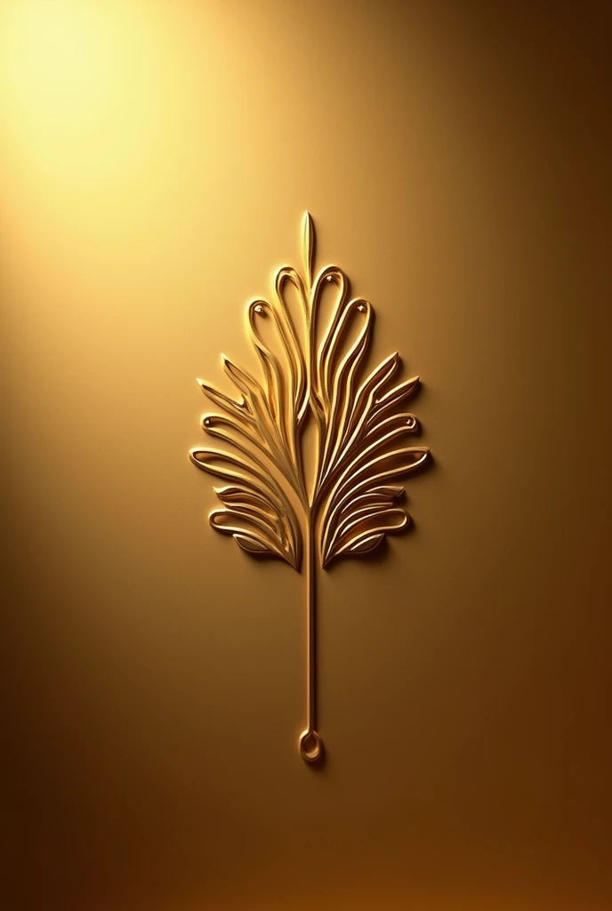  Make me a logo for an exclusive nutrition clinic, Make the logo luxurious and expensive , in golden color 