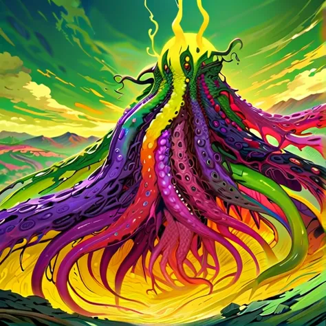 Masterpiece, HD, High resolution, high quality, best quality,High Details, Super Detailed. Character solo alone. Fantasy artwork, fantasy art.
{{(Male chaos-entity Nyarlathotep:(appearance: multicolored slimy skin, made of green yellow, violet, red colors....