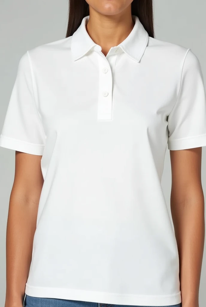 White polo shirt