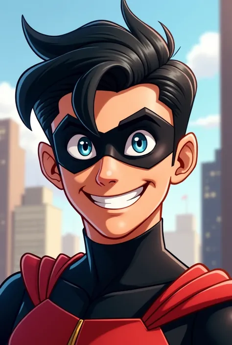 Dick grayson robin smiling