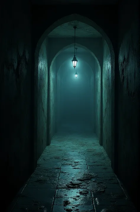 dark hallway 