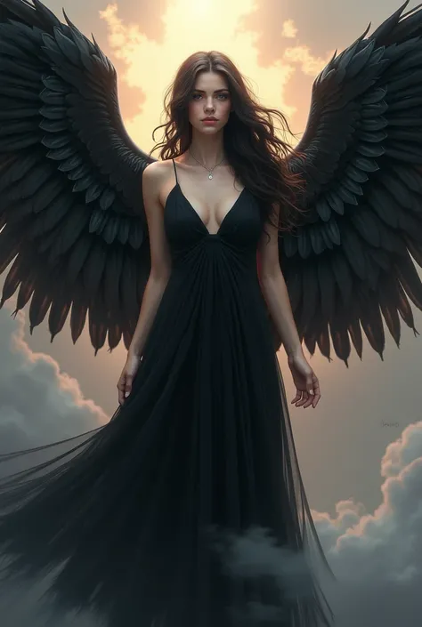 beautiful black angel