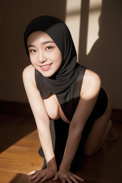 Nude Beautiful hijab girl onlyfans with a guy, fucked from behind, (bend over:1.5), naked,, (big breast:1.3), (Authentic skin texture:1.3),(film grain:1.3),panorama,character portrait,very wide shot,narrow waist,cowboy shot,(in the dark, deep shadow, low k...