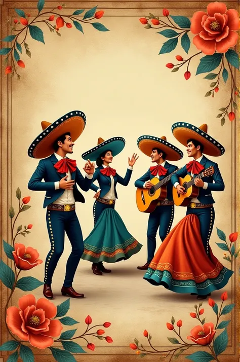 Single page,mariachi,scrapbook 