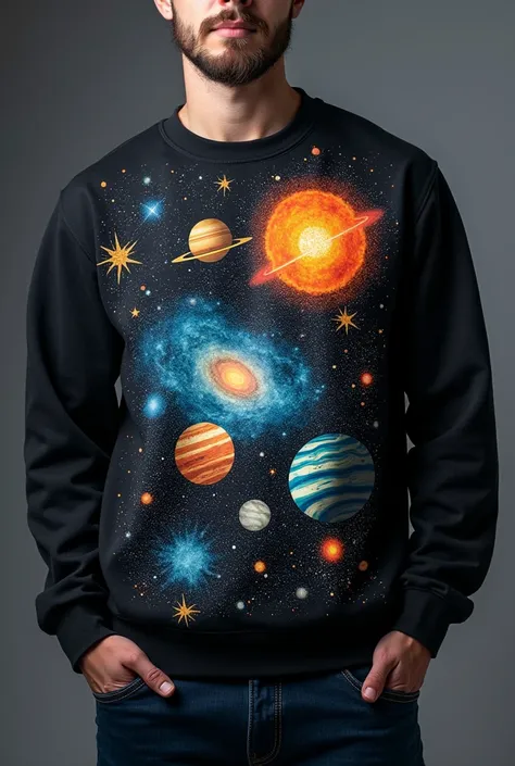 Mens Universe Sweatshirt