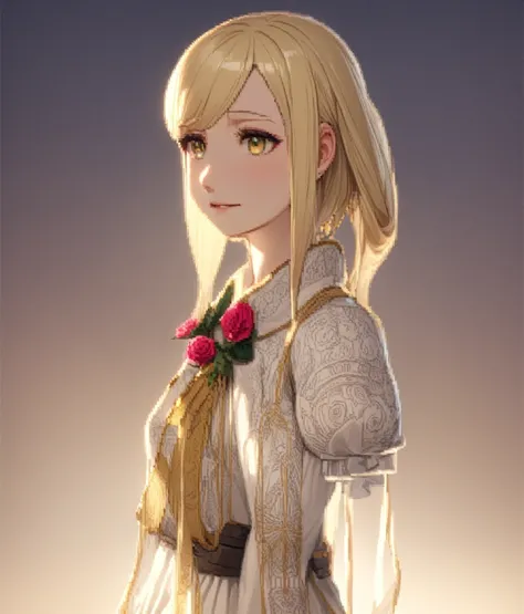 王室の豪華さand殿堂々and amazingly beautiful blonde fairytale princess who shines and splendor,  gorgeously worn  (((Exquisite ))) 銀and白のブロケードのロイヤルシンデレラボールガウン, and (((Large puff sleeves))) Hard bones, パディングandコルセットのボディ, Clockwise Slender , a ((( giant crinoline hop...