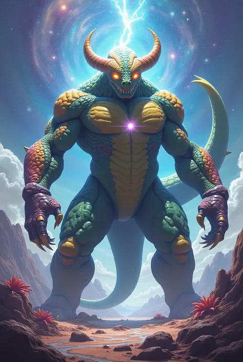 Alien-X Humungousaur and Zeraora fusion