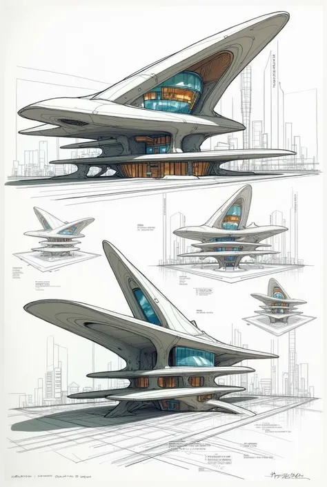 sketches of an intelligent building