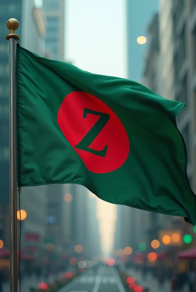 Flag of Bangladesh this flag write " Gen Z " wallow color text . This will allow you to add a profile pic to the page.