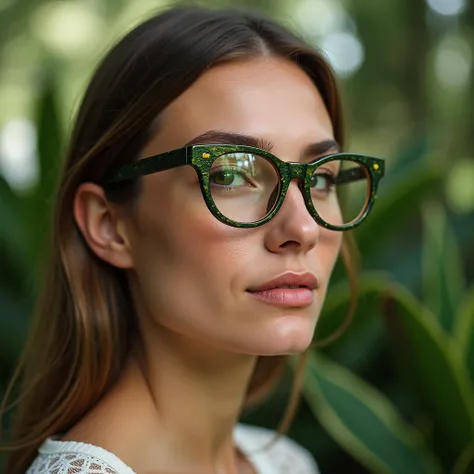 Glasses made of plants