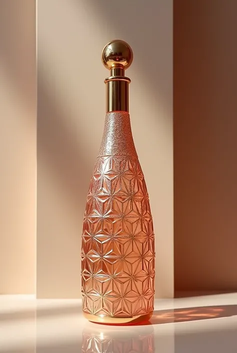 Perfume with an unusual long shape pattern 