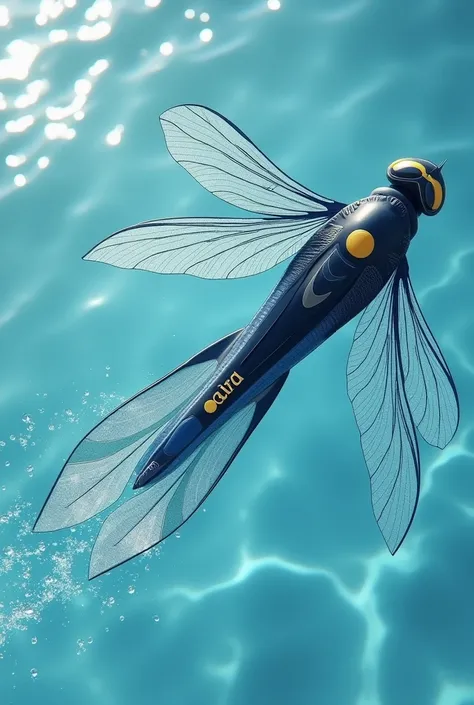 Brand swimming fin "arena", fly away